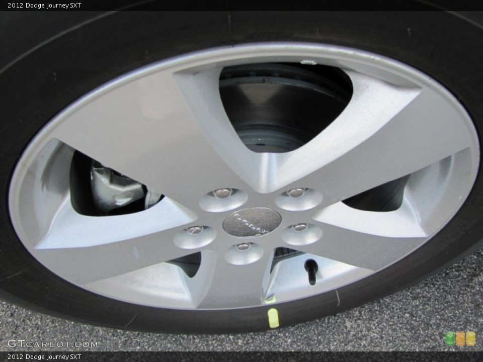 2012 Dodge Journey SXT Wheel and Tire Photo #52716300