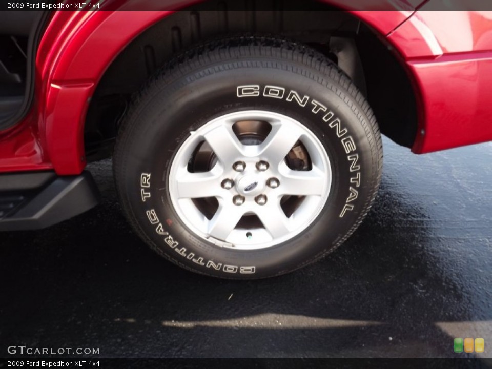 2009 Ford Expedition XLT 4x4 Wheel and Tire Photo #52723179