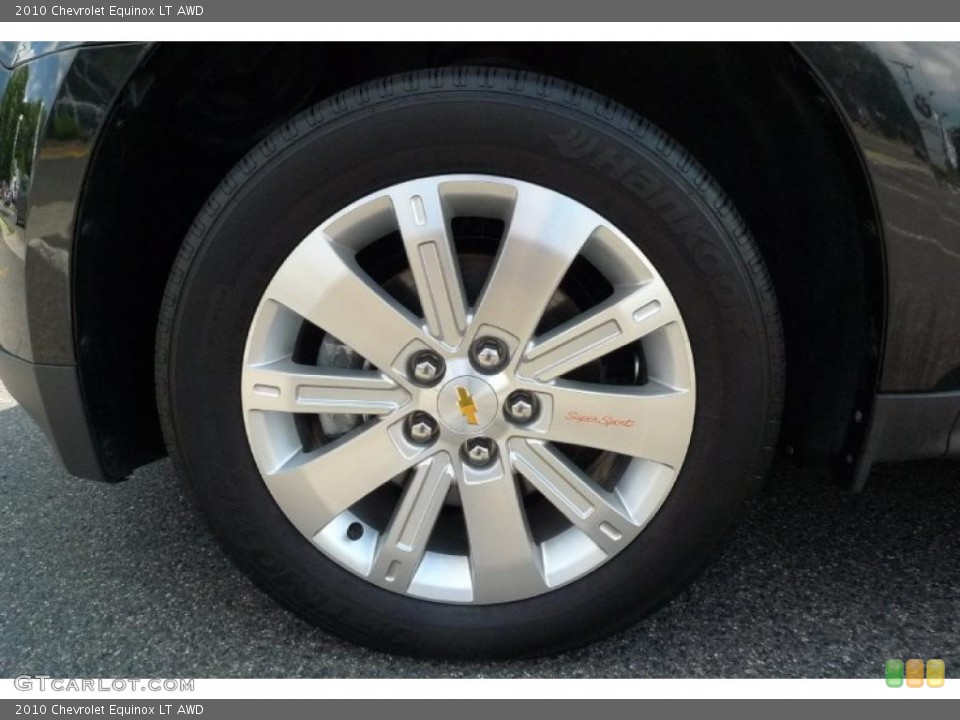 2010 Chevrolet Equinox LT AWD Wheel and Tire Photo #52735872