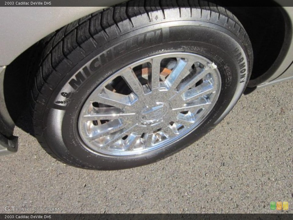 2003 Cadillac DeVille DHS Wheel and Tire Photo #52736572