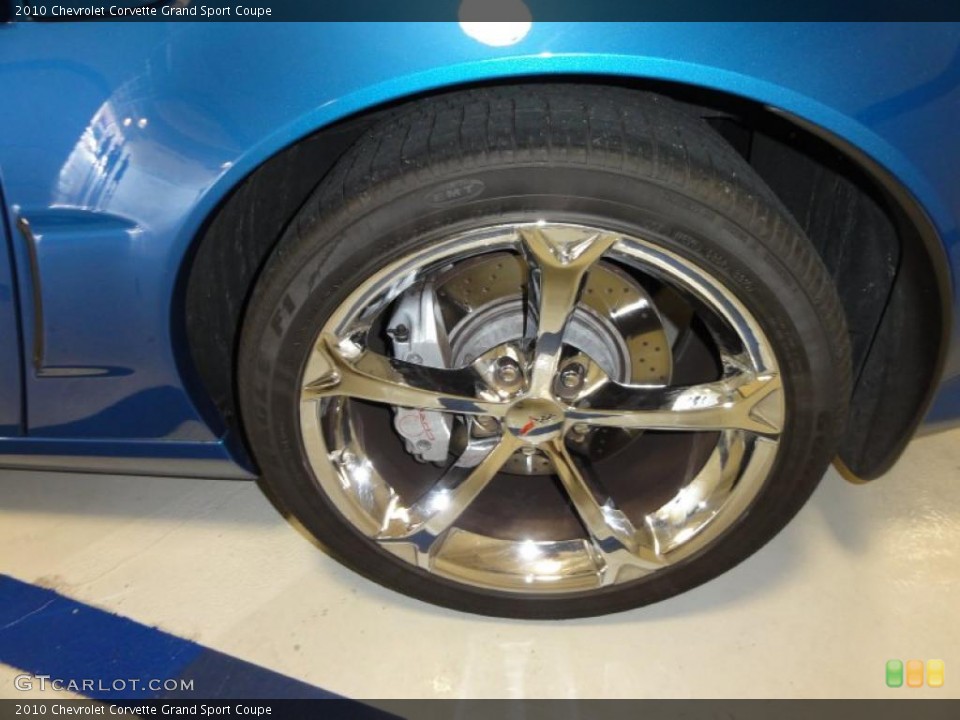 2010 Chevrolet Corvette Grand Sport Coupe Wheel and Tire Photo #52739636