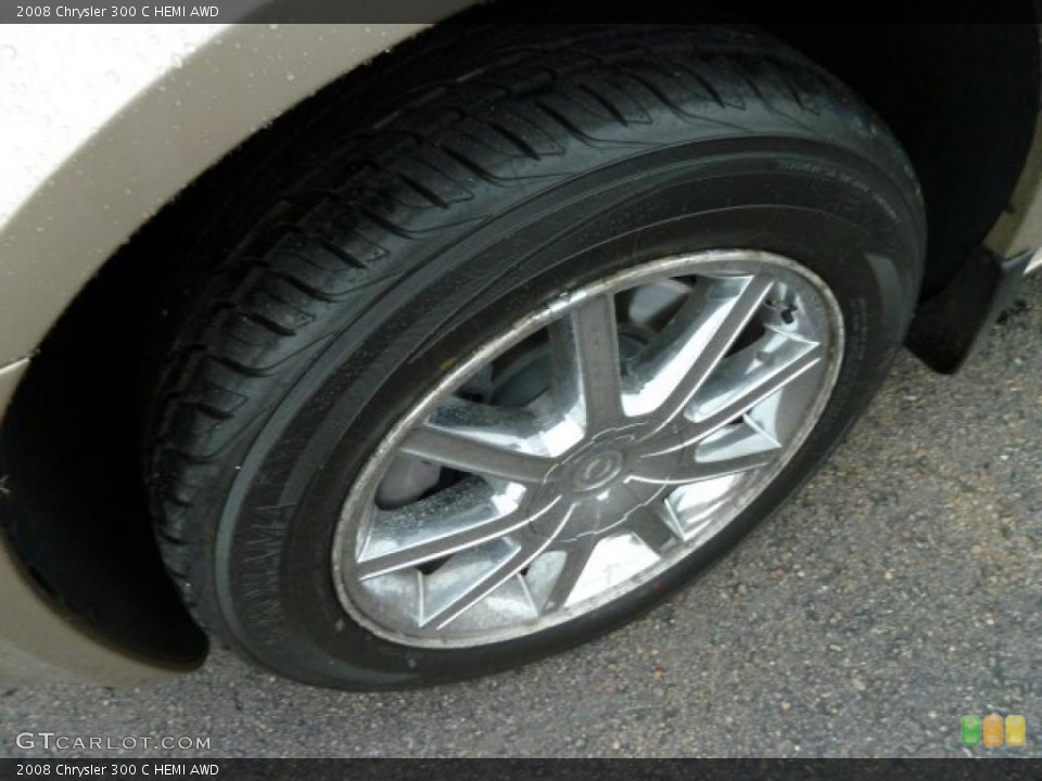 2008 Chrysler 300 C HEMI AWD Wheel and Tire Photo #52747164