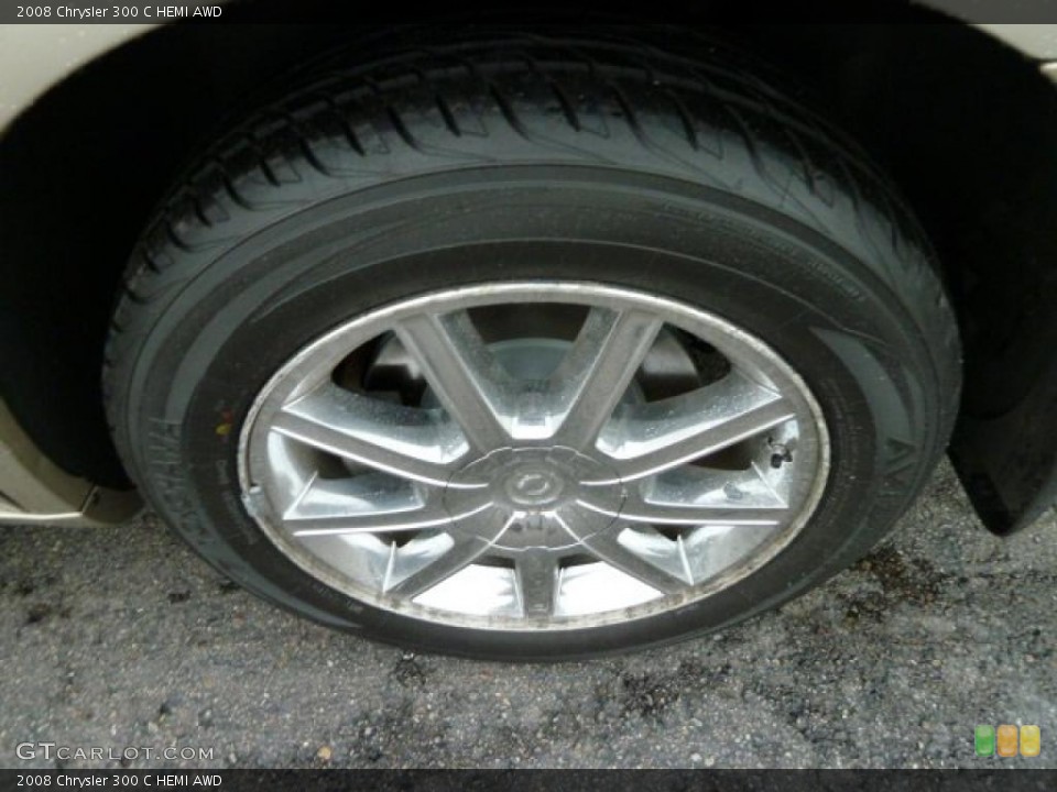 2008 Chrysler 300 C HEMI AWD Wheel and Tire Photo #52747180