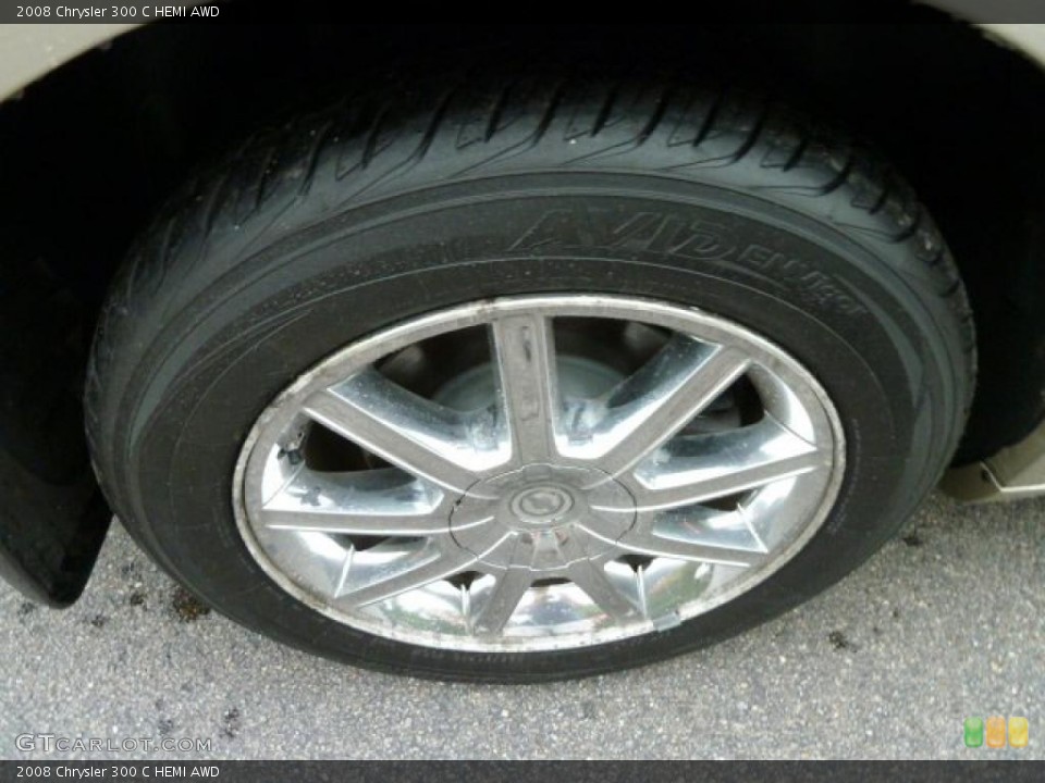 2008 Chrysler 300 C HEMI AWD Wheel and Tire Photo #52747188
