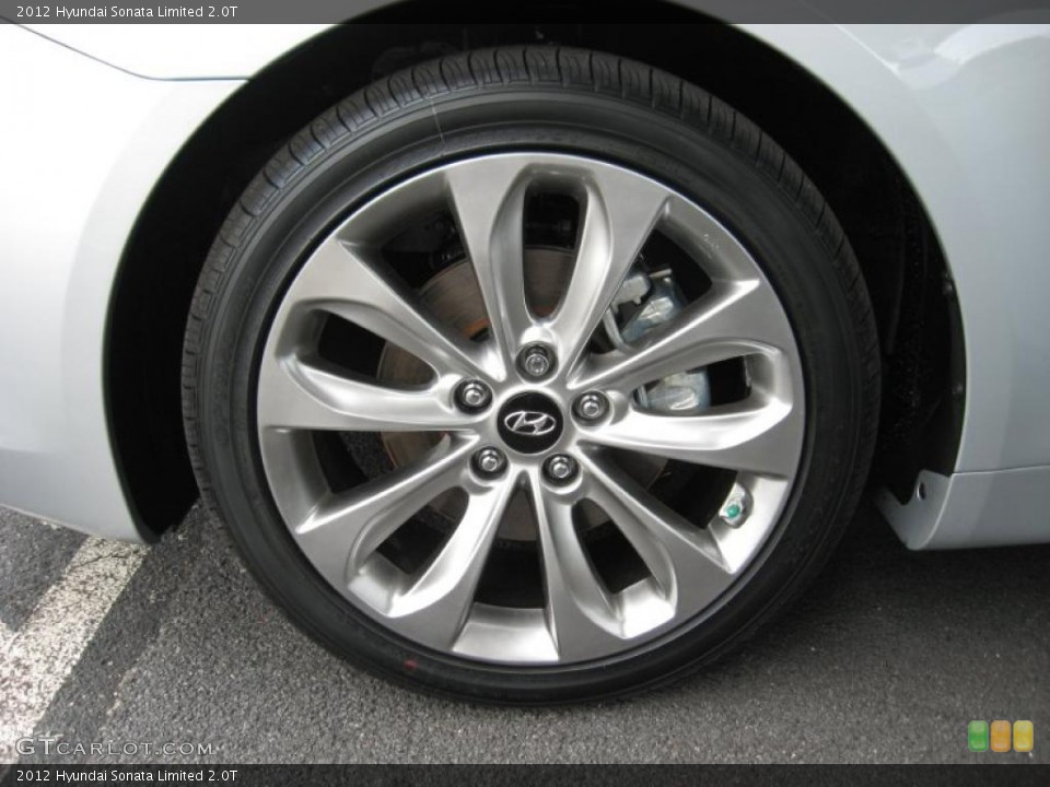 2012 Hyundai Sonata Limited 2.0T Wheel and Tire Photo #52748988