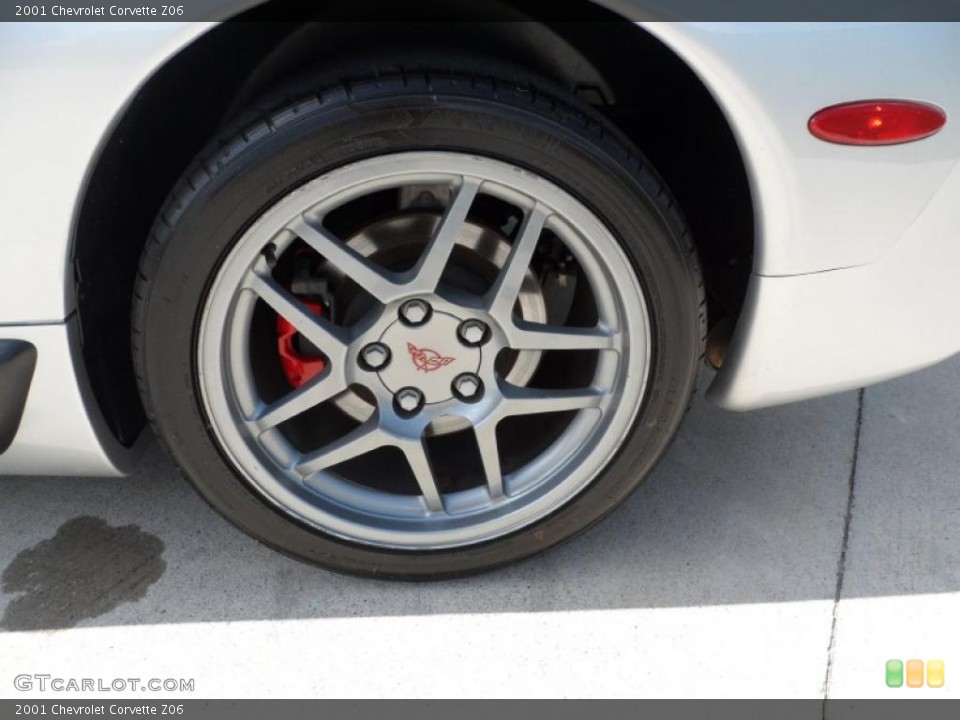 2001 Chevrolet Corvette Z06 Wheel and Tire Photo #52757552