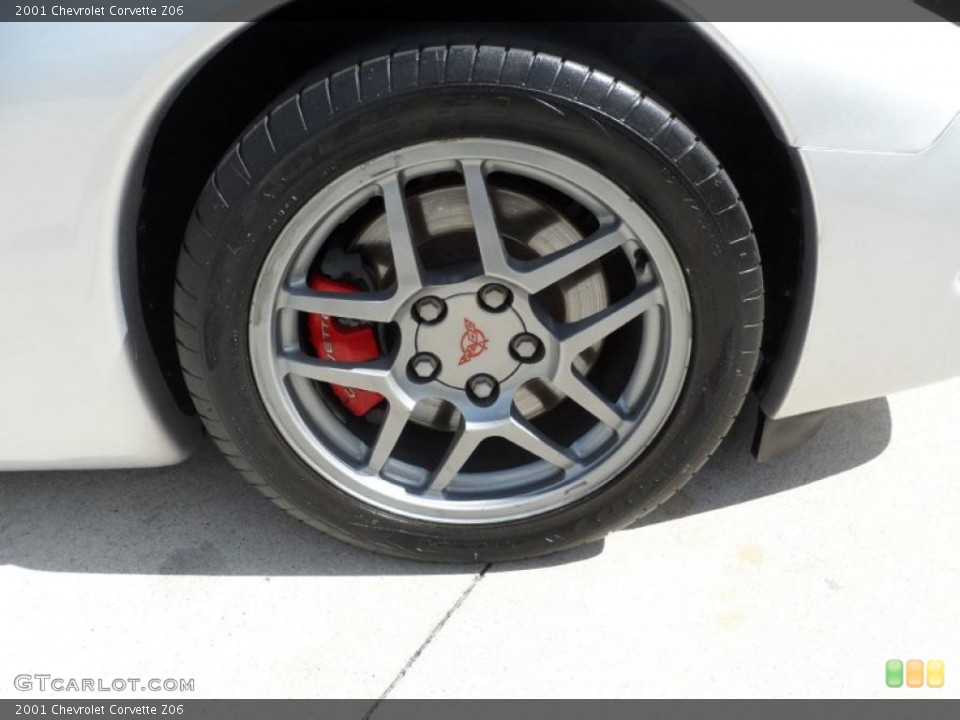 2001 Chevrolet Corvette Z06 Wheel and Tire Photo #52757576