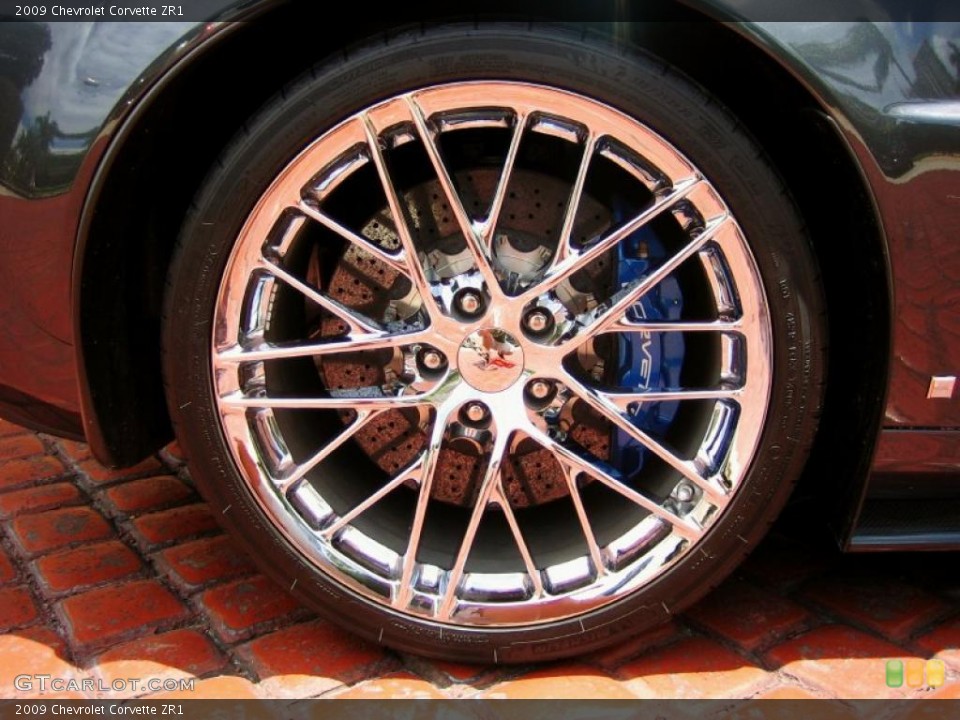 2009 Chevrolet Corvette ZR1 Wheel and Tire Photo #52760412