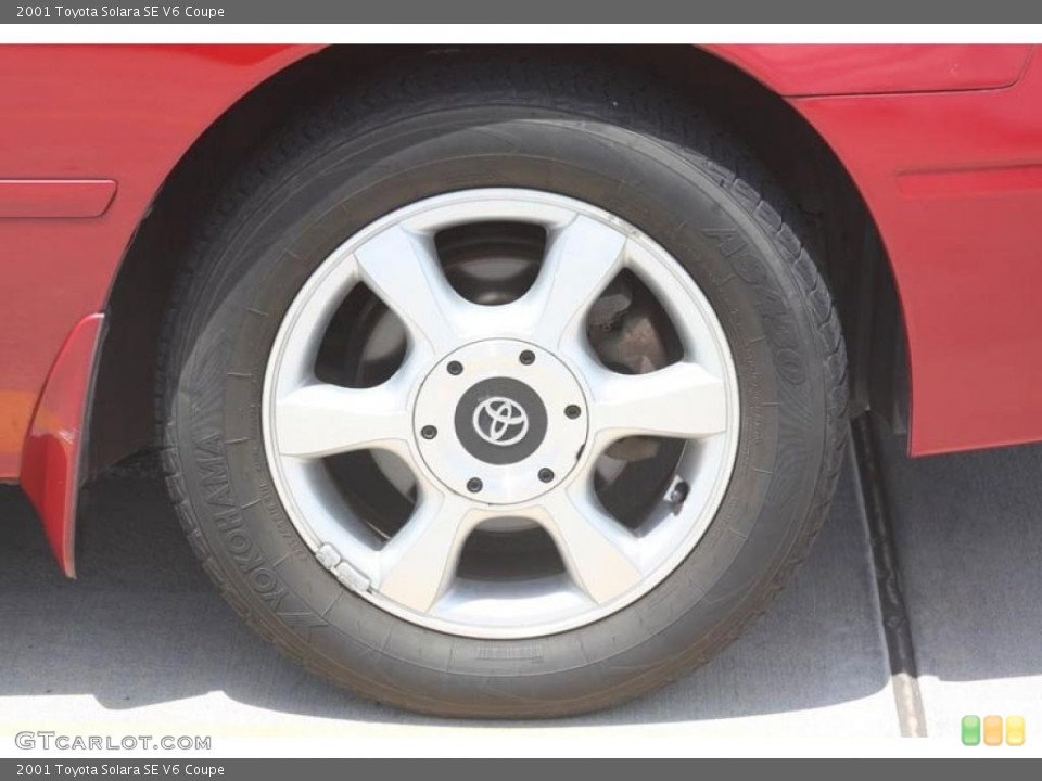 2001 Toyota Solara SE V6 Coupe Wheel and Tire Photo #52764928