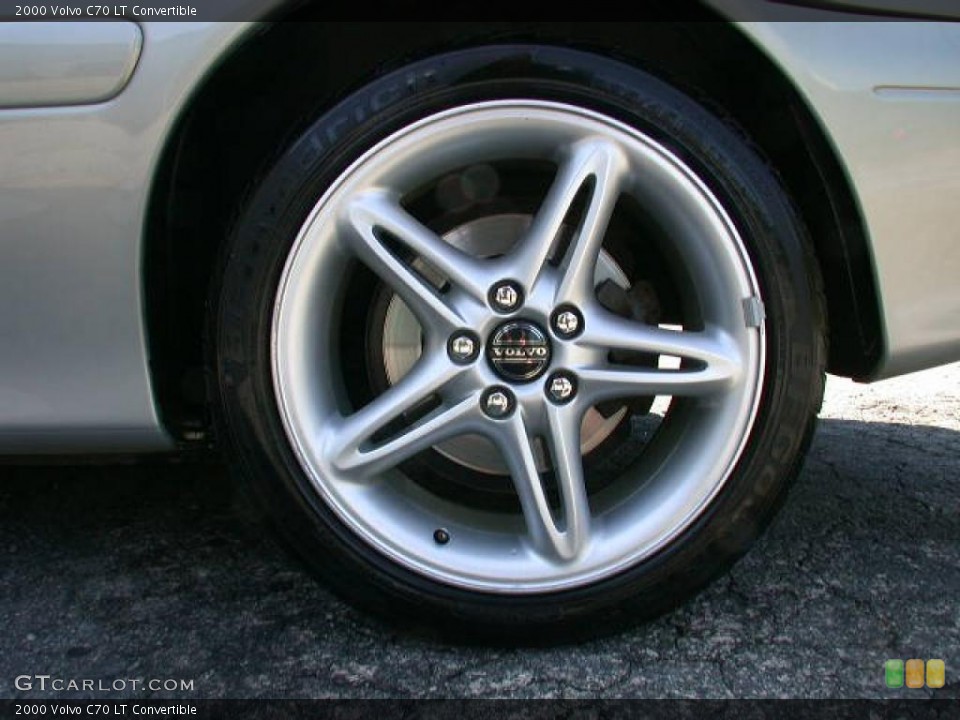 2000 Volvo C70 LT Convertible Wheel and Tire Photo #52766180