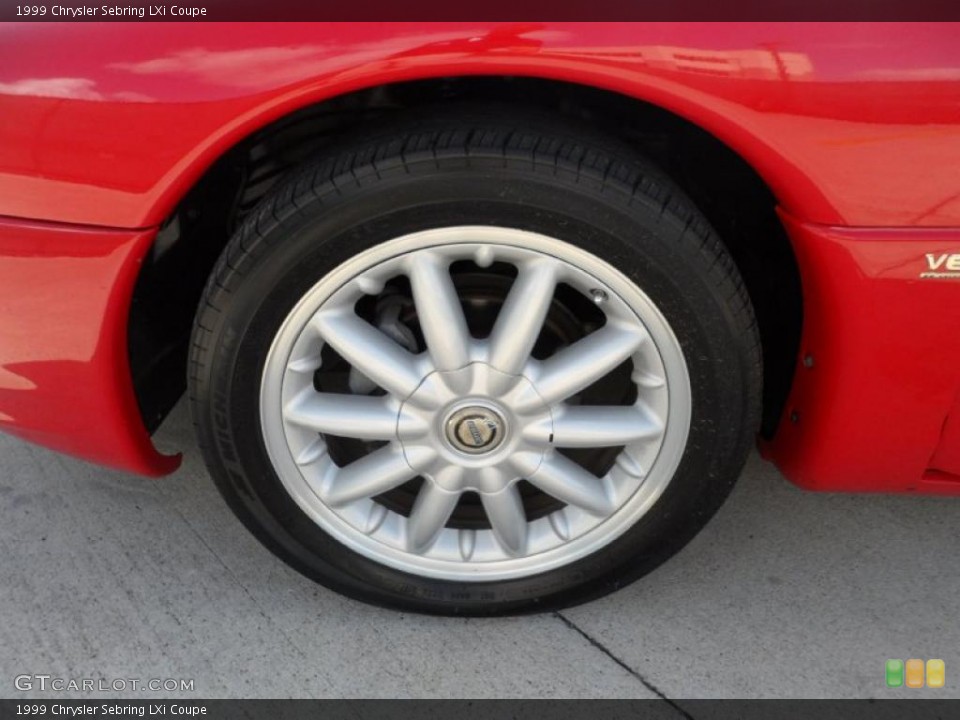 1999 Chrysler Sebring LXi Coupe Wheel and Tire Photo #52767412