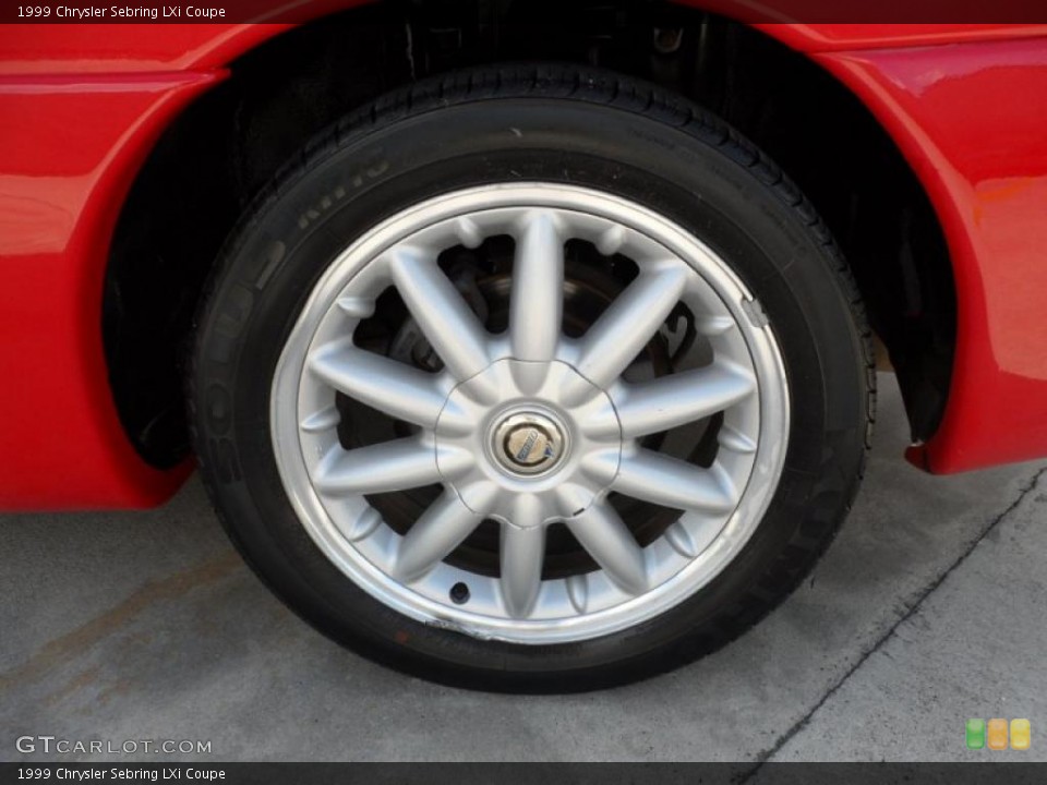 1999 Chrysler Sebring LXi Coupe Wheel and Tire Photo #52767428