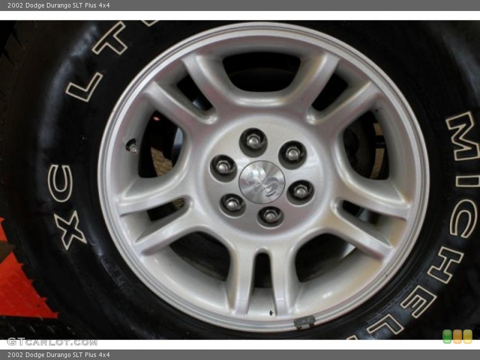2002 Dodge Durango SLT Plus 4x4 Wheel and Tire Photo #52779816