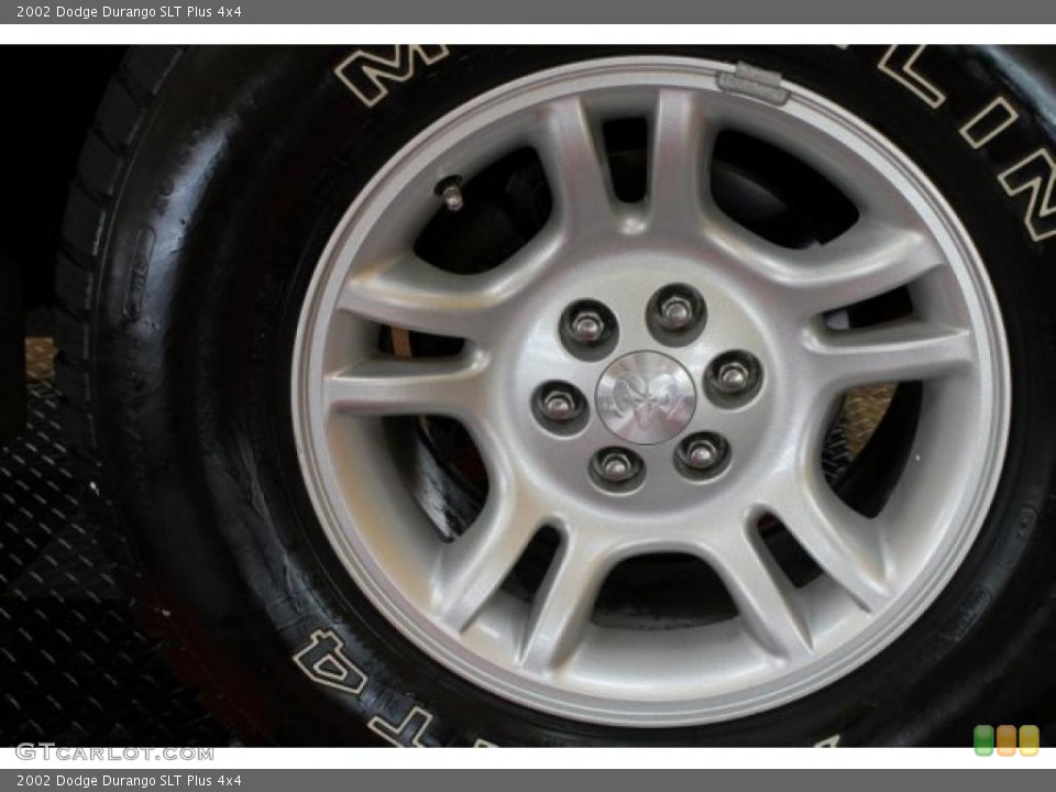 2002 Dodge Durango SLT Plus 4x4 Wheel and Tire Photo #52779852