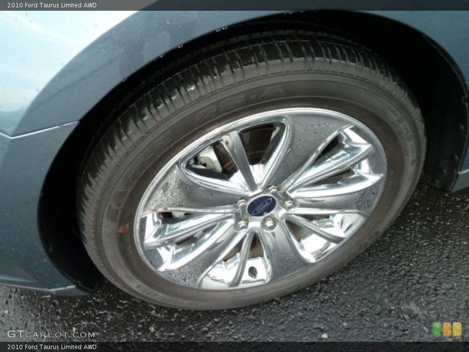 2010 Ford Taurus Limited AWD Wheel and Tire Photo #52780600