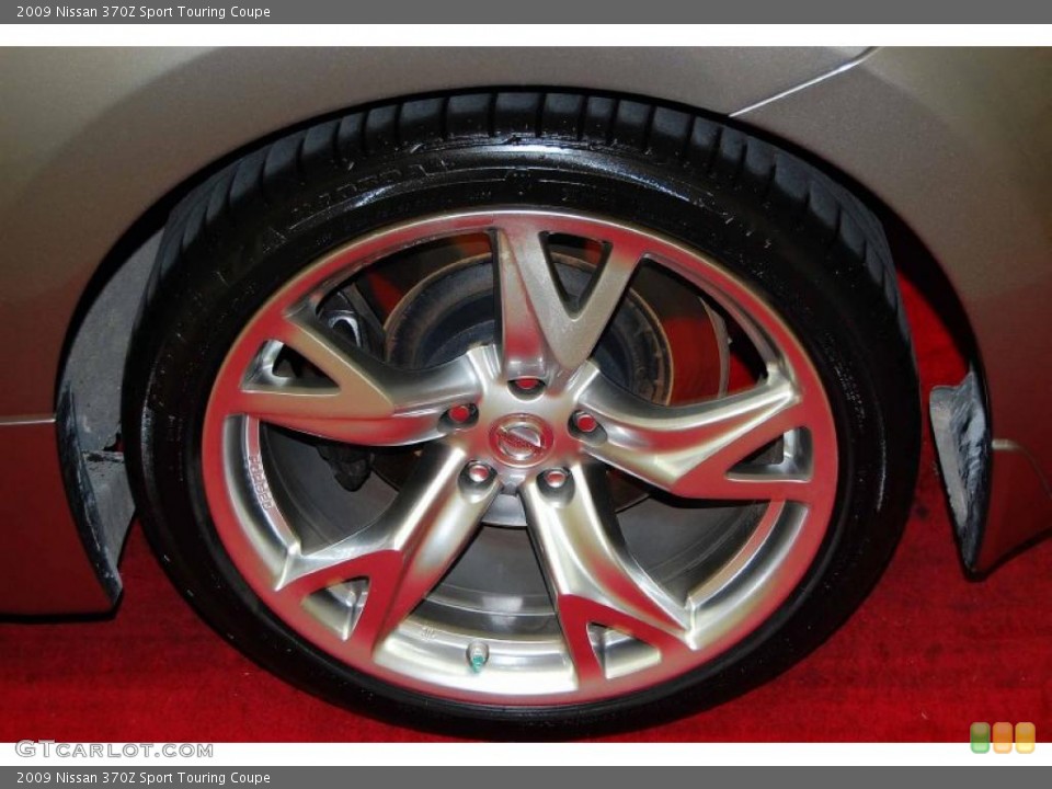 2009 Nissan 370Z Sport Touring Coupe Wheel and Tire Photo #52786152