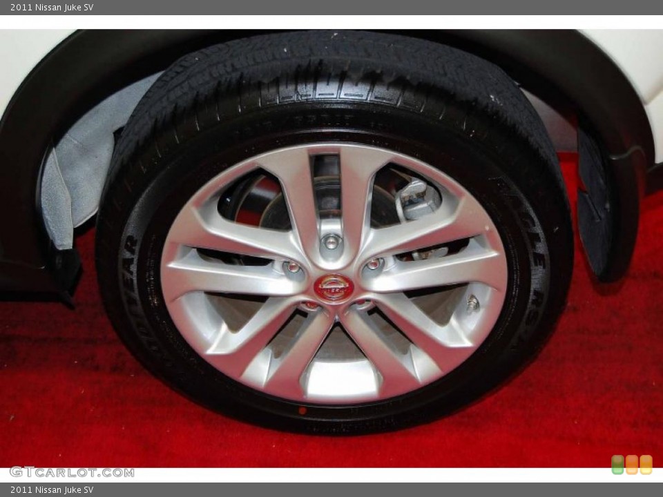 2011 Nissan Juke SV Wheel and Tire Photo #52786866