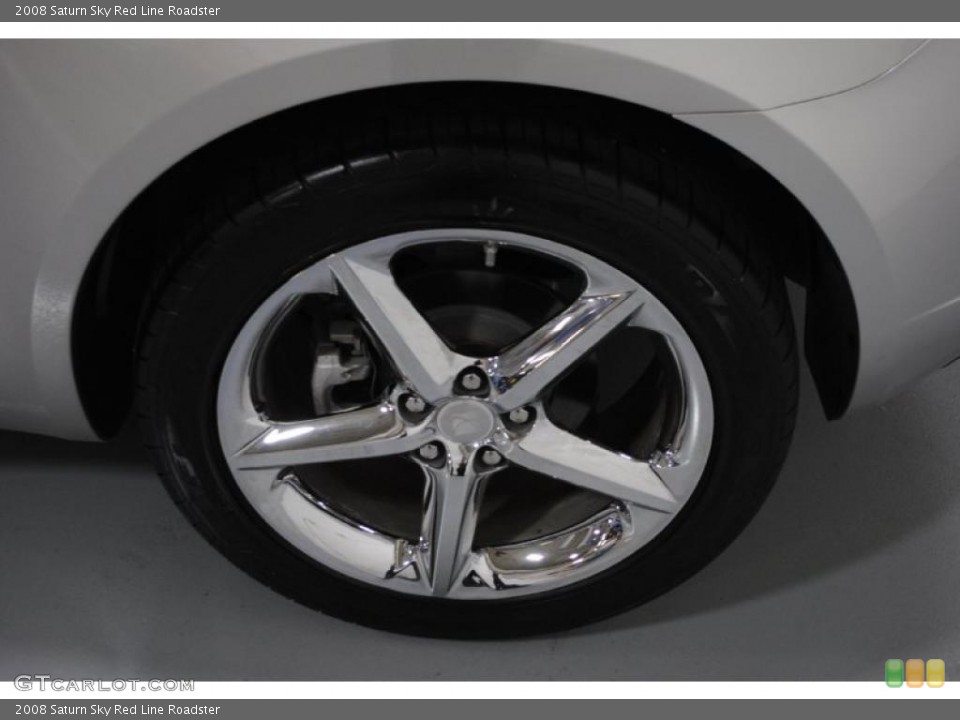 2008 Saturn Sky Red Line Roadster Wheel and Tire Photo #52788208