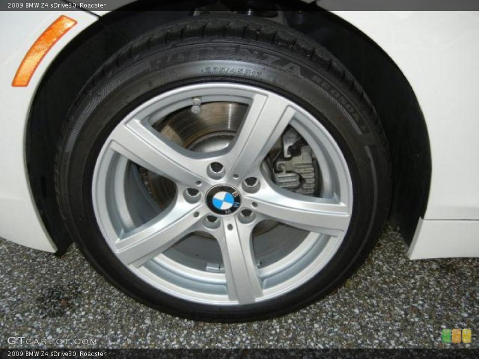 2009 BMW Z4 sDrive30i Roadster Wheel and Tire Photo #52794040