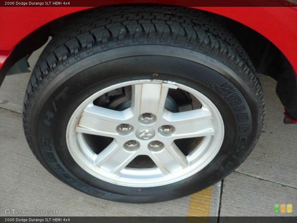 2006 Dodge Durango SLT HEMI 4x4 Wheel and Tire Photo #52797392