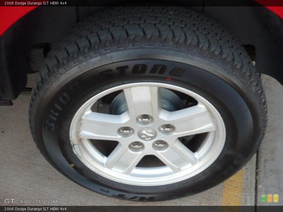 2006 Dodge Durango SLT HEMI 4x4 Wheel and Tire Photo #52797404