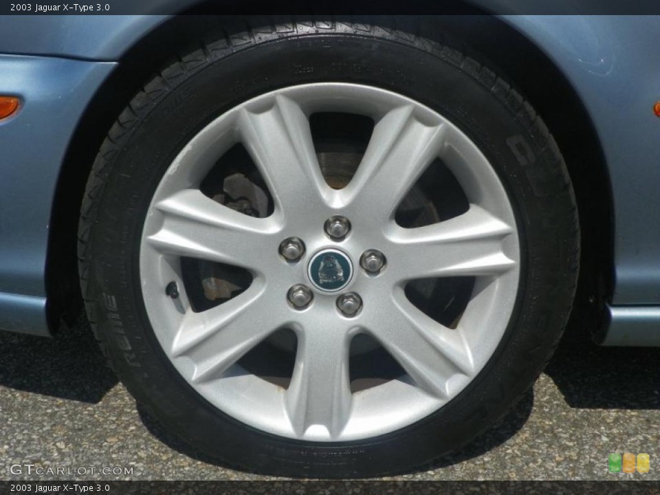 2003 Jaguar X-Type 3.0 Wheel and Tire Photo #52801232