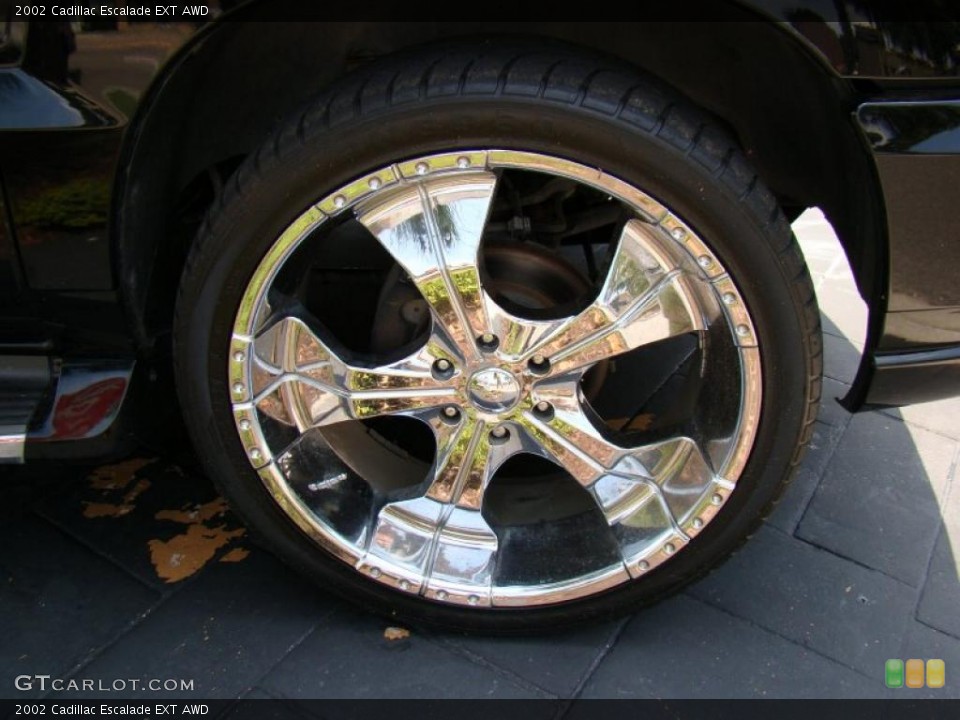 2002 Cadillac Escalade Custom Wheel and Tire Photo #52803720
