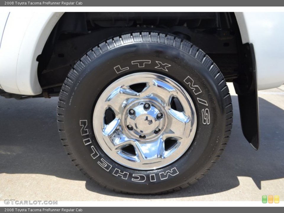 2008 Toyota Tacoma PreRunner Regular Cab Wheel and Tire Photo #52812225