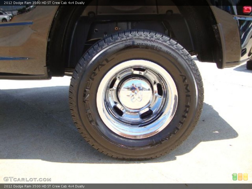 2012 Dodge Ram 3500 HD ST Crew Cab 4x4 Dually Wheel and Tire Photo #52814191