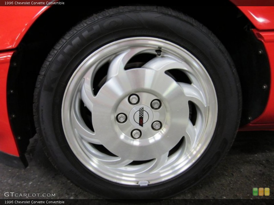 1996 Chevrolet Corvette Convertible Wheel and Tire Photo #52822553