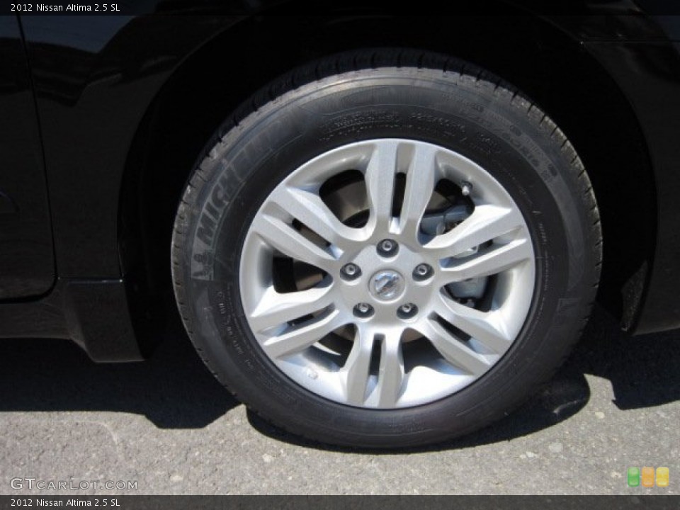 2012 Nissan Altima 2.5 SL Wheel and Tire Photo #52822592