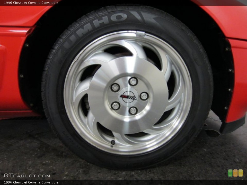 1996 Chevrolet Corvette Convertible Wheel and Tire Photo #52822682