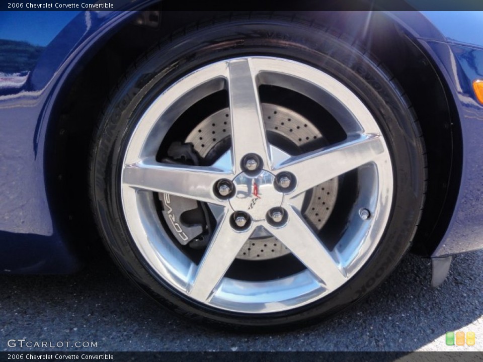 2006 Chevrolet Corvette Convertible Wheel and Tire Photo #52826183