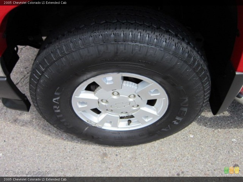 2005 Chevrolet Colorado LS Extended Cab Wheel and Tire Photo #52826657