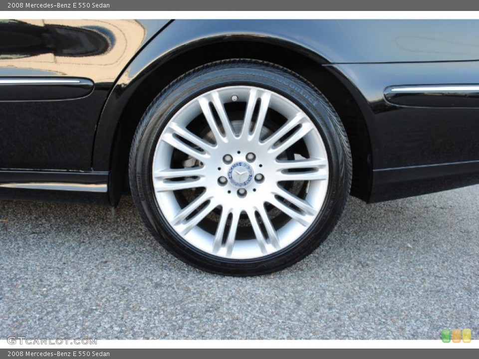 2008 Mercedes-Benz E 550 Sedan Wheel and Tire Photo #52828673