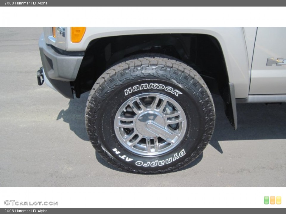 2008 Hummer H3 Alpha Wheel and Tire Photo #52830386