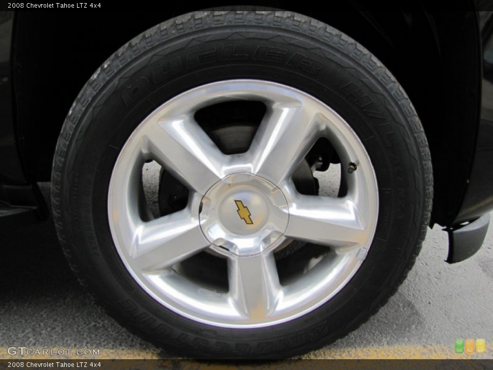 2008 Chevrolet Tahoe LTZ 4x4 Wheel and Tire Photo #52835457