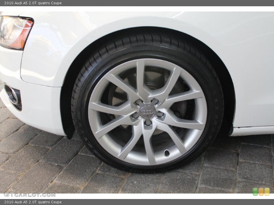 2010 Audi A5 2.0T quattro Coupe Wheel and Tire Photo #52838202