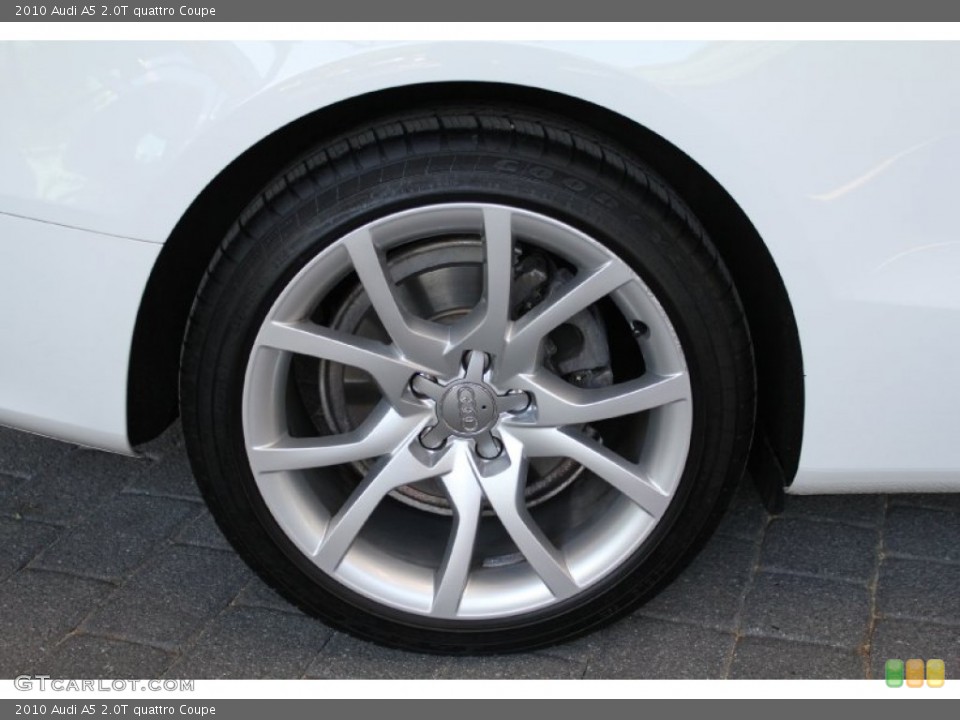 2010 Audi A5 2.0T quattro Coupe Wheel and Tire Photo #52838217