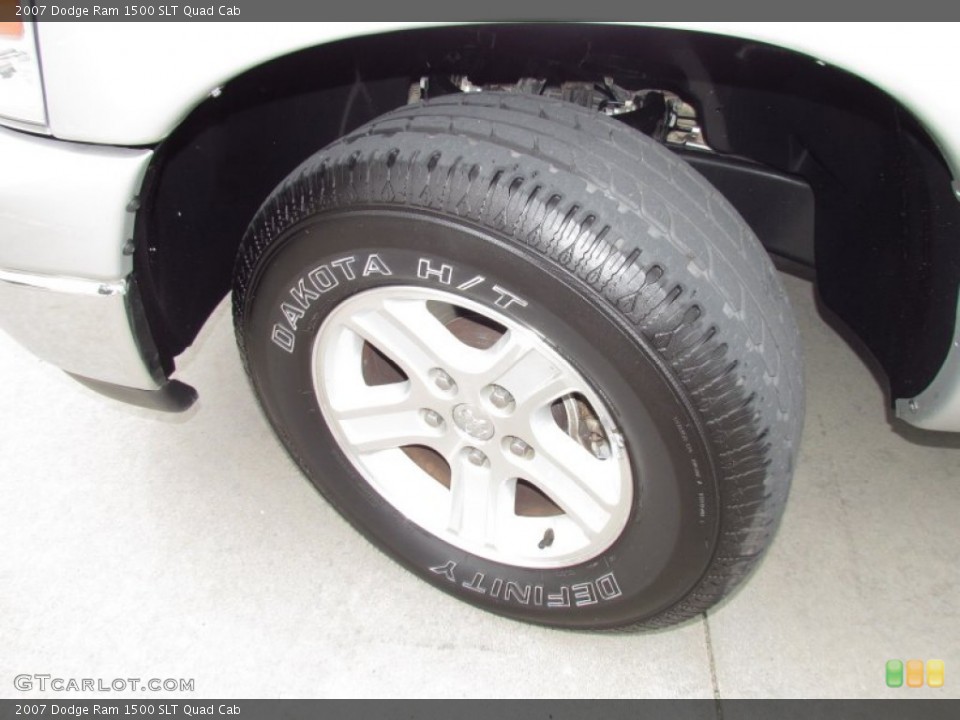 2007 Dodge Ram 1500 SLT Quad Cab Wheel and Tire Photo #52840941
