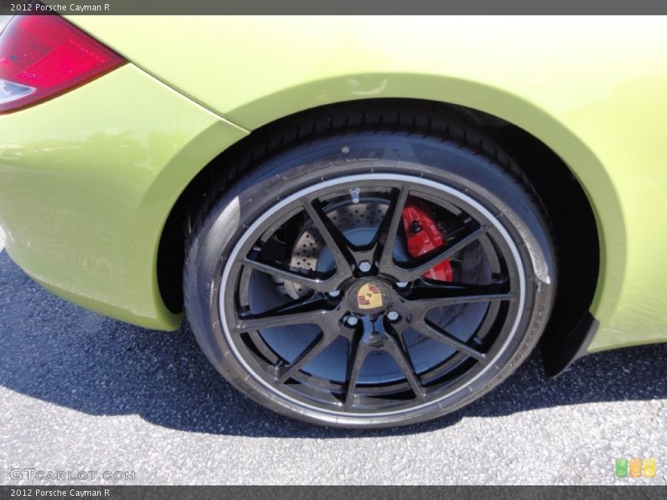 2012 Porsche Cayman R Wheel and Tire Photo #52841724