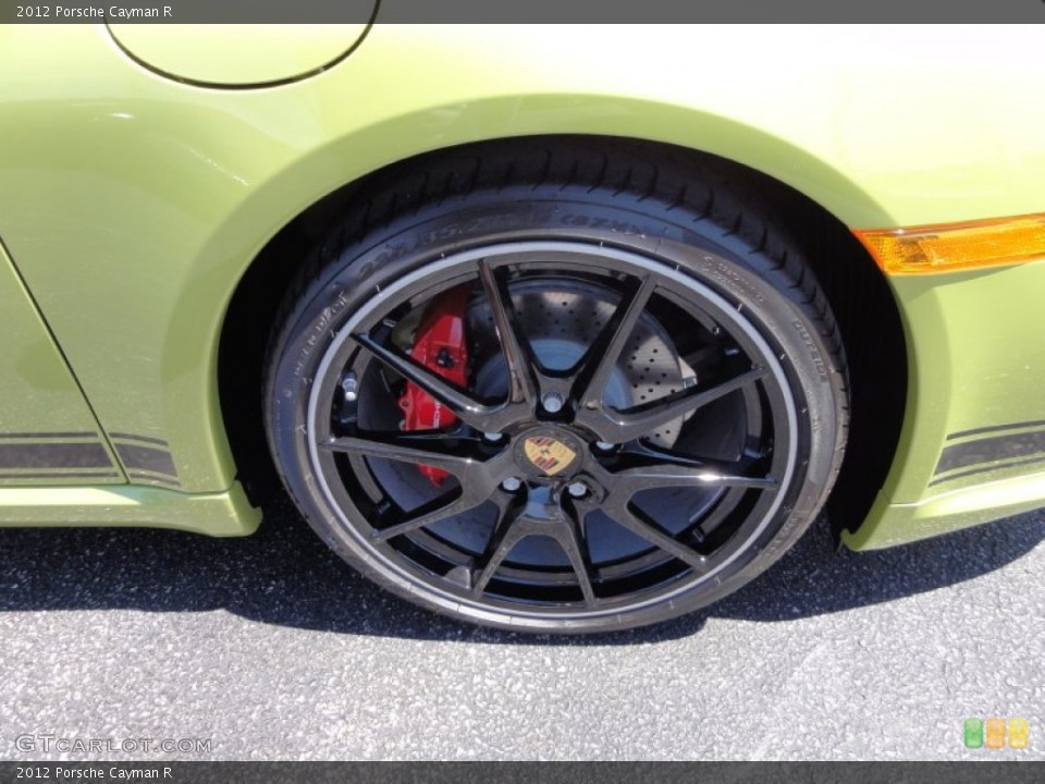 2012 Porsche Cayman R Wheel and Tire Photo #52841736
