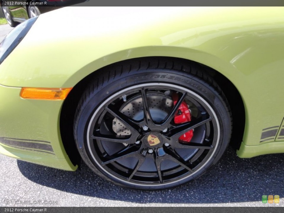 2012 Porsche Cayman R Wheel and Tire Photo #52841783