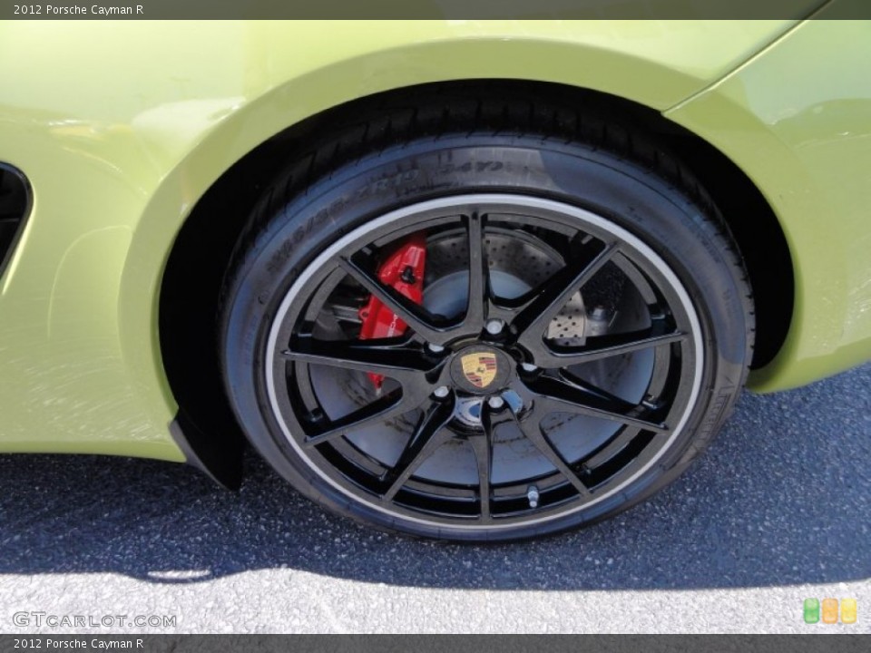 2012 Porsche Cayman R Wheel and Tire Photo #52841799
