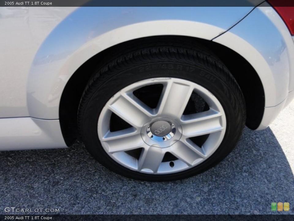 2005 Audi TT 1.8T Coupe Wheel and Tire Photo #52845384