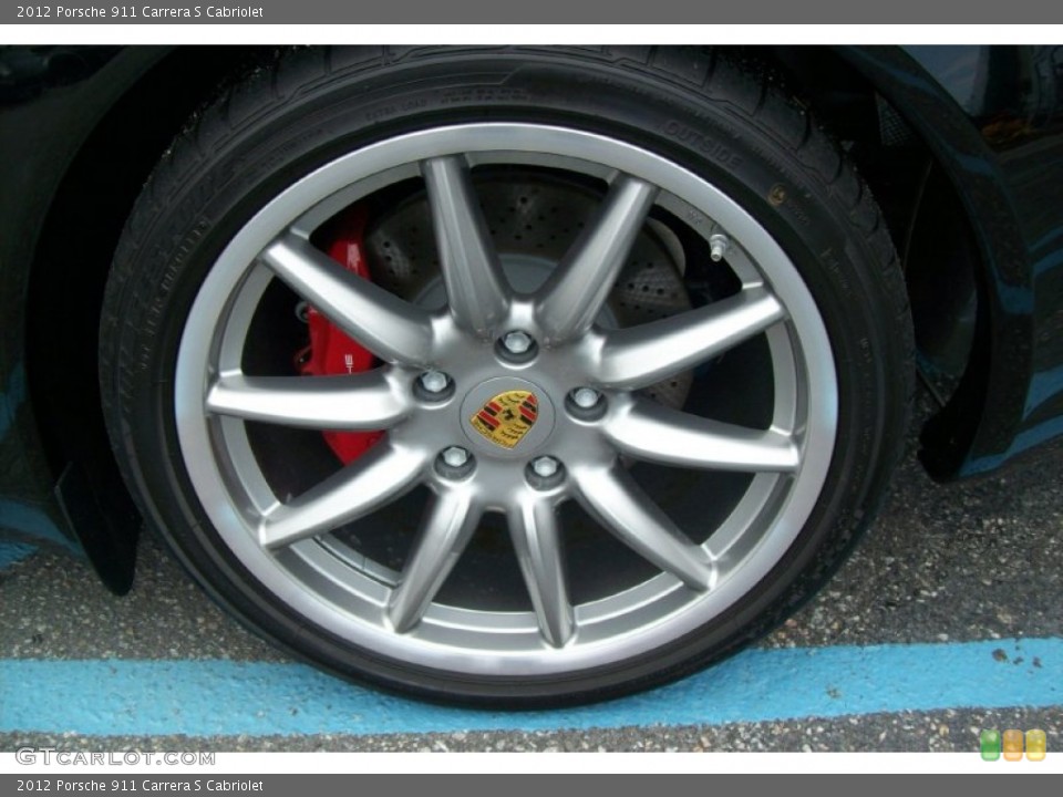 2012 Porsche 911 Carrera S Cabriolet Wheel and Tire Photo #52845930