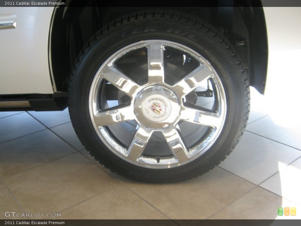 2011 Cadillac Escalade Premium Wheel and Tire Photo #52847793
