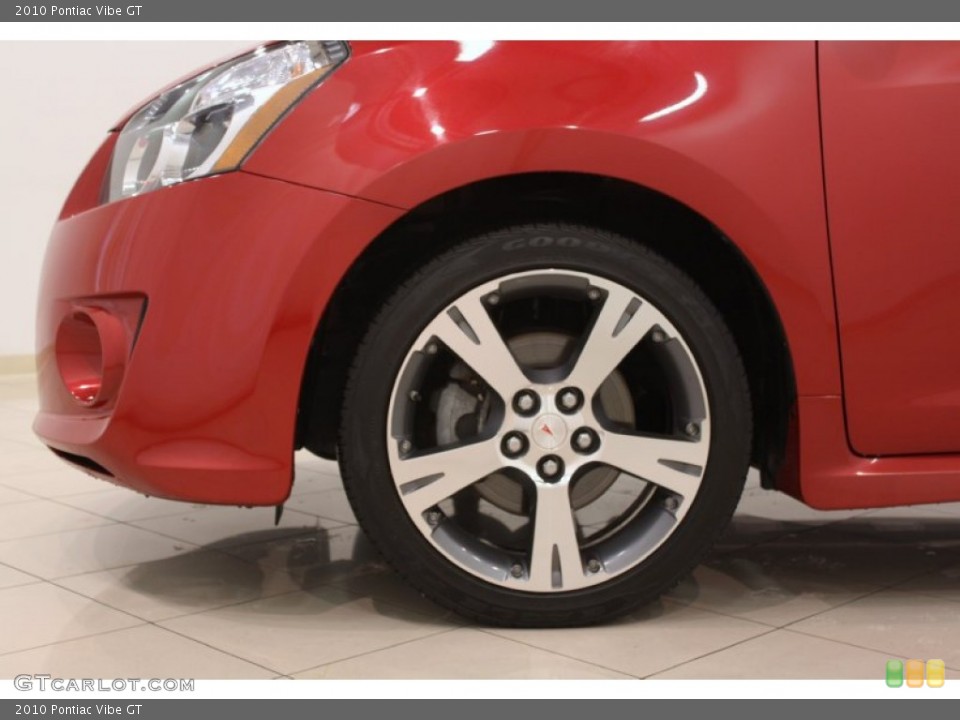 2010 Pontiac Vibe GT Wheel and Tire Photo #52853514