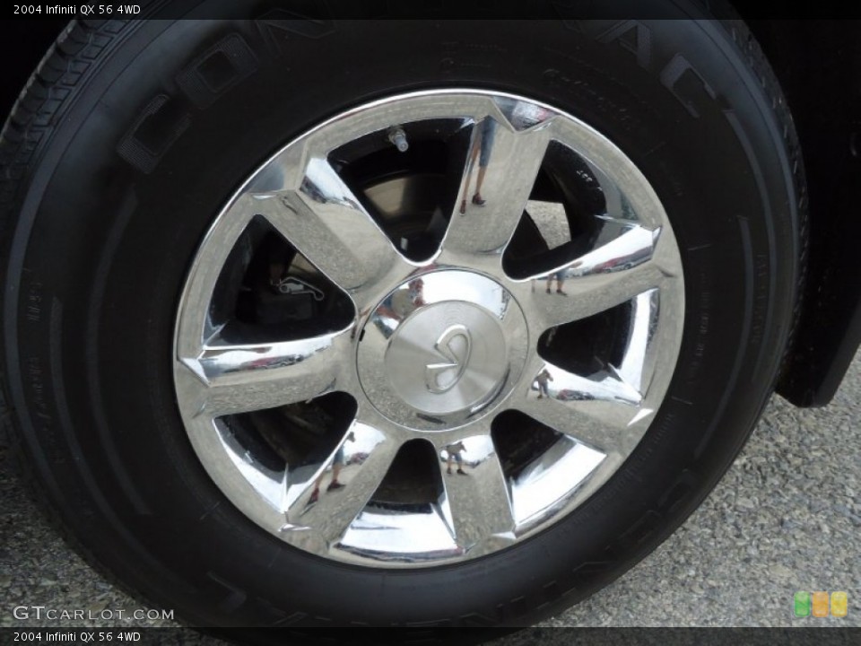 2004 Infiniti QX 56 4WD Wheel and Tire Photo #52854177