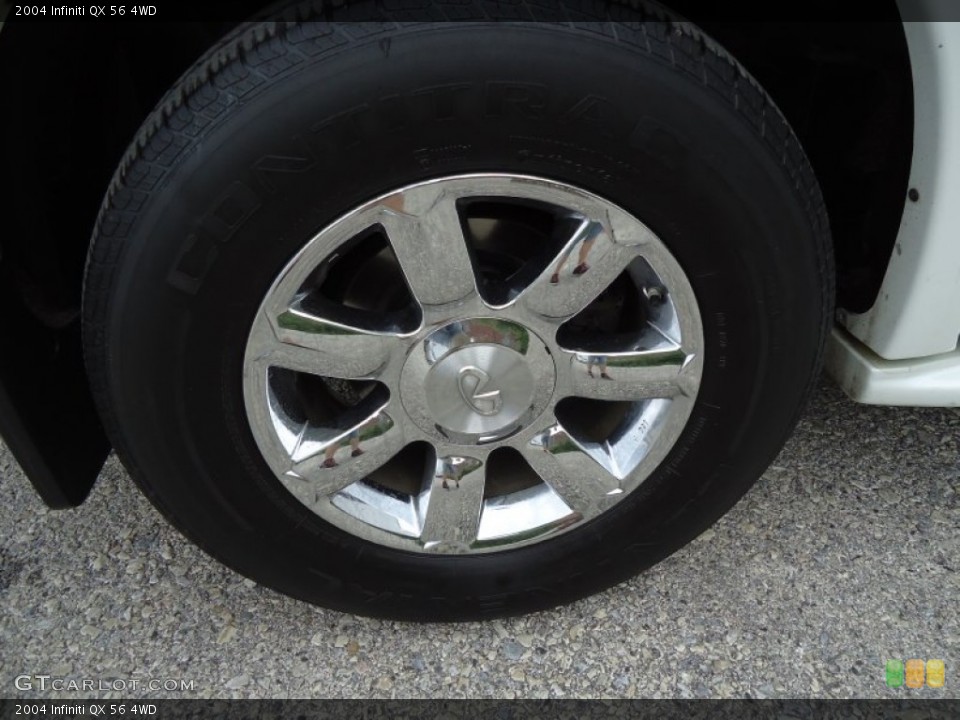 2004 Infiniti QX 56 4WD Wheel and Tire Photo #52854195
